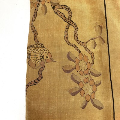 Lot 188 - Two Chinese silk textiles, early 20th century,...