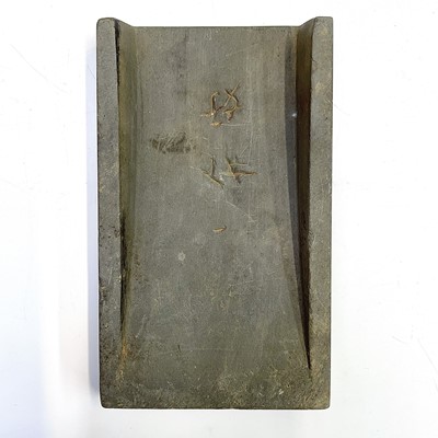 Lot 70 - A Chinese scholars ink stone, Ming Dynasty,...