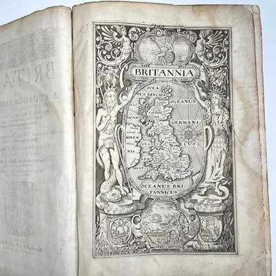 Lot 380 - WILLIAM CAMDEN. 'Britain or A Chorographicall...