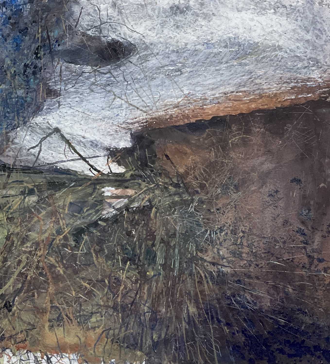 Lot 293 - Kurt JACKSON (1961) River Mixed media Signed...