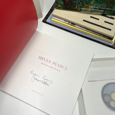 Lot 813 - 'Bryan Pearce and his artist friends' by Janet...