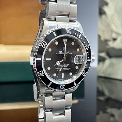 Lot 957 - A good Rolex Submariner Oyster Perpetual Date...