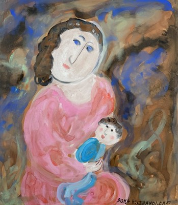 Lot 572 - Dora HOLZHANDLER (1928-2015) Mother and Child...