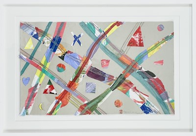 Lot 534 - Denny LONG (XX-XXI) Untitled Mixed media...