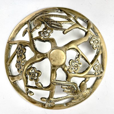 Lot 160 - A Chinese polished bronze incense burner, 19th...