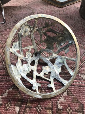 Lot 160 - A Chinese polished bronze incense burner, 19th...