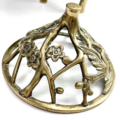 Lot 160 - A Chinese polished bronze incense burner, 19th...