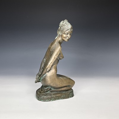 Lot 85 - Alec Wiles(1924-2021) Female nude Bronze...