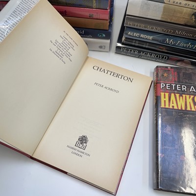 Lot 447 - PETER ACKROYD. 'Hawksmoor,' first edition,...