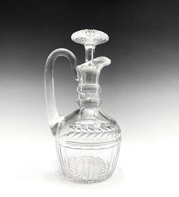 Lot 999 - A pair of Stuart crystal glass decanters,...