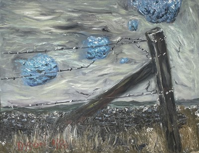 Lot 552 - Julian DYSON (1936-2003) Untitled Oil on...