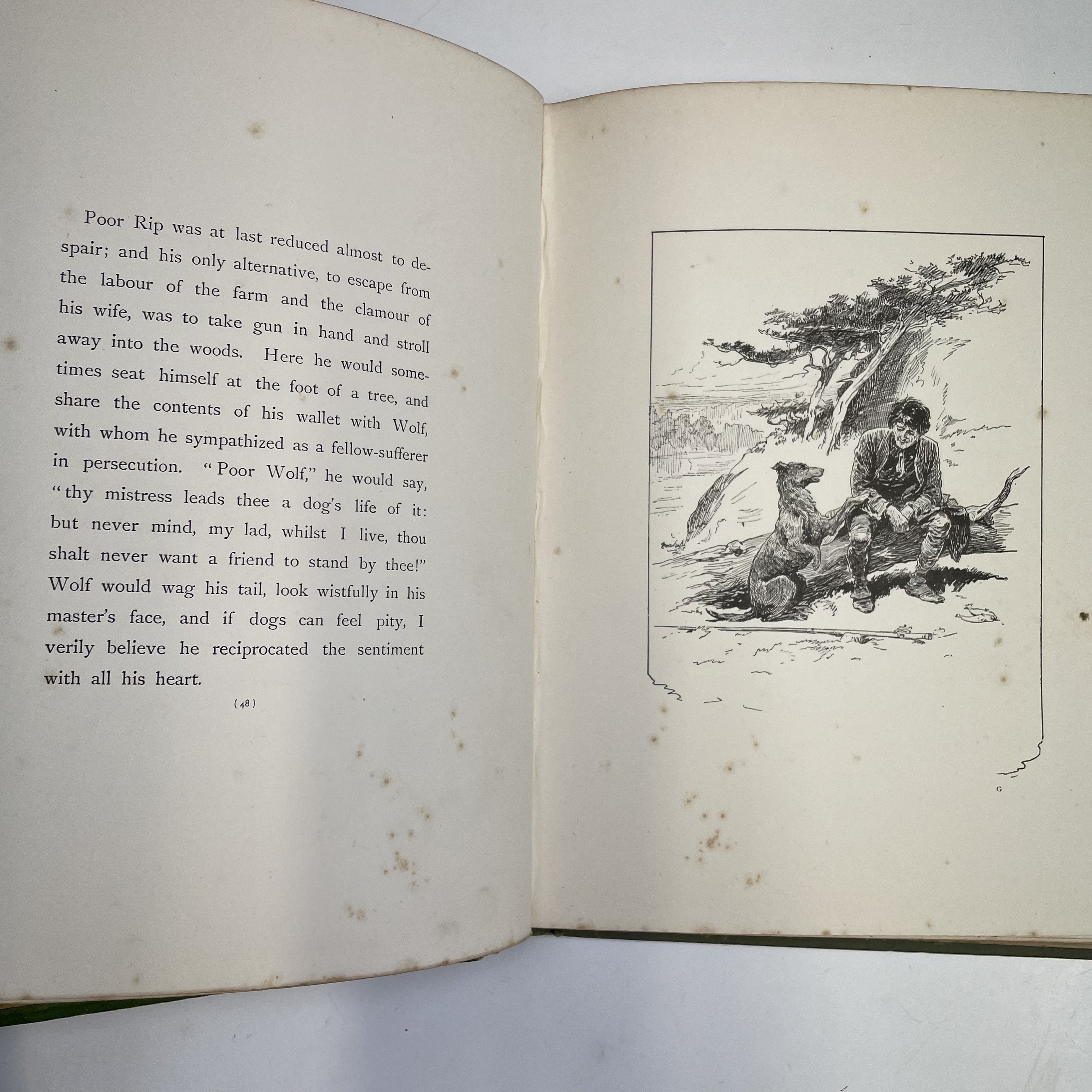 Lot 234 - GORDON BROWNE ILLUSTRATIONS. 'Rip Van Winkle: