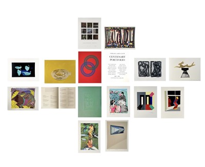 Lot 540 - A Chelsea Arts Club Centenary Portfolio of...