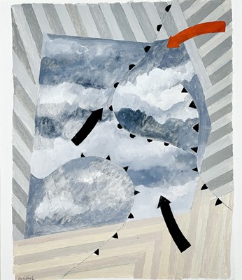 Lot 599 - Liam HANLEY (1933-2019) Weather Gouache on...