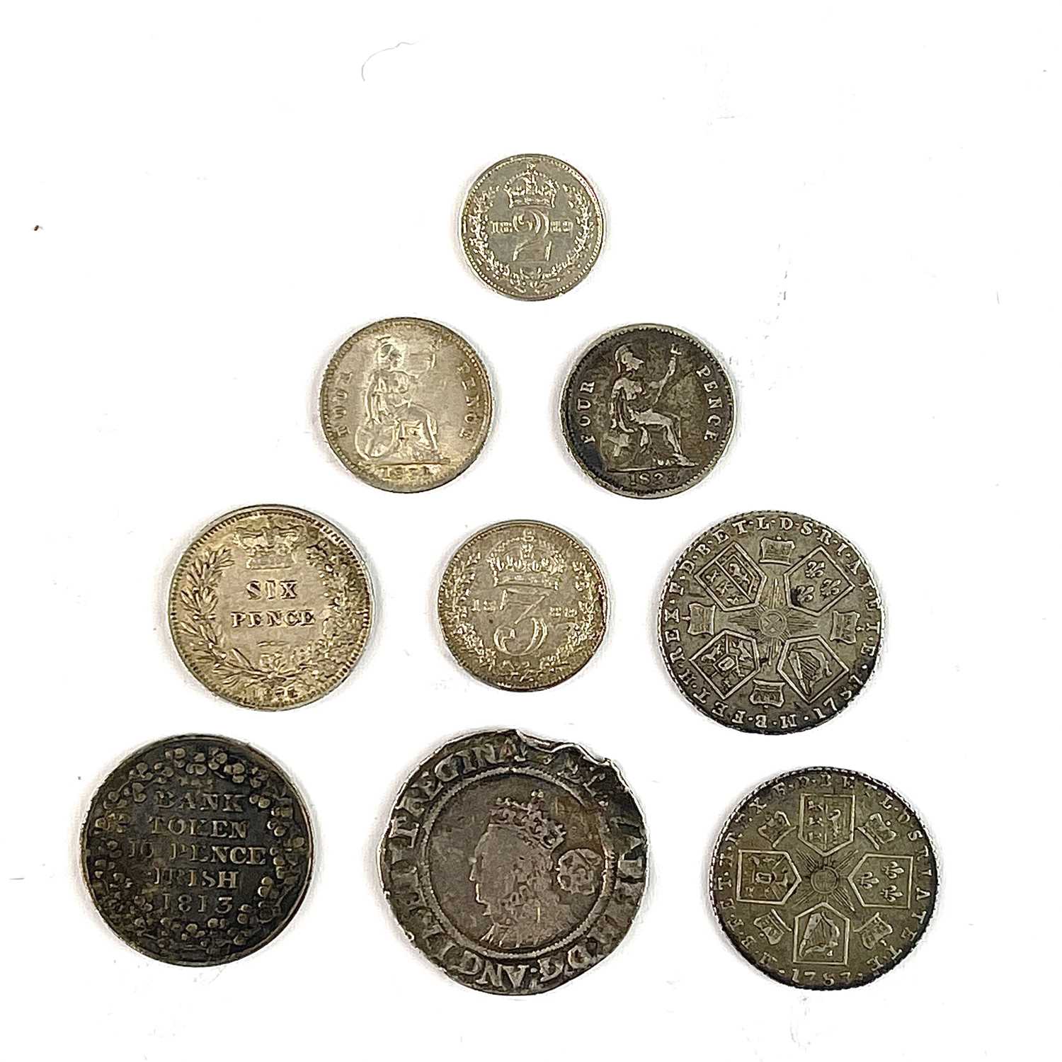 Lot 34 - Great Britain Silver Coinage 16th to 19th...