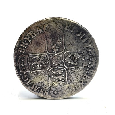 Lot 37 - Great Britain 1688 James II Silver Halfcrown....