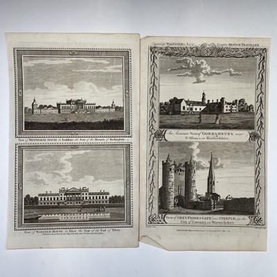 Lot 252 - BOOK PLATES and ENGRAVINGS. A collection of...