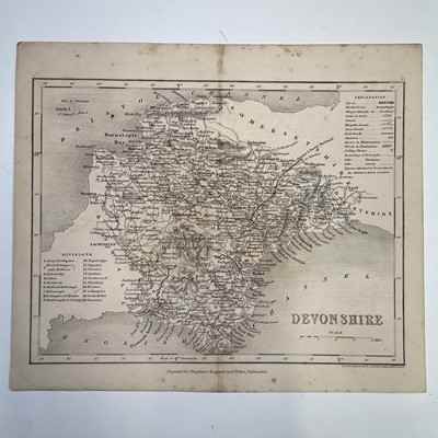 Lot 254 - MAPS. Loose engraved maps from 'Dugdales...