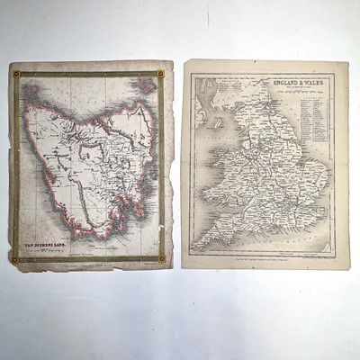 Lot 254 - MAPS. Loose engraved maps from 'Dugdales...