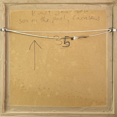 Lot 229 - Kurt JACKSON (1961) Sun on the Pool, Carnsew...