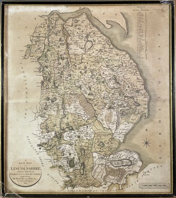 Lot 259 - MAPS. 'Dorsetshire,' by Robert Morden, later...