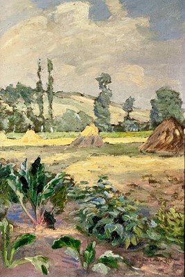 Lot 708 - Björn TRAGARDH (1908-1998) Landscape Oil on...