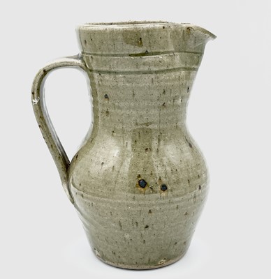 Lot 573 - A St Ives standard ware studio pottery jug...