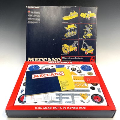 Lot 792 - Meccano 6 Set. A boxed Meccano 6 Set in very...