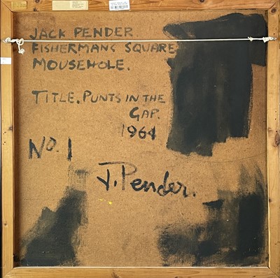 Lot 42 - Jack PENDER (1918-1998) Punts in the Gap Oil...