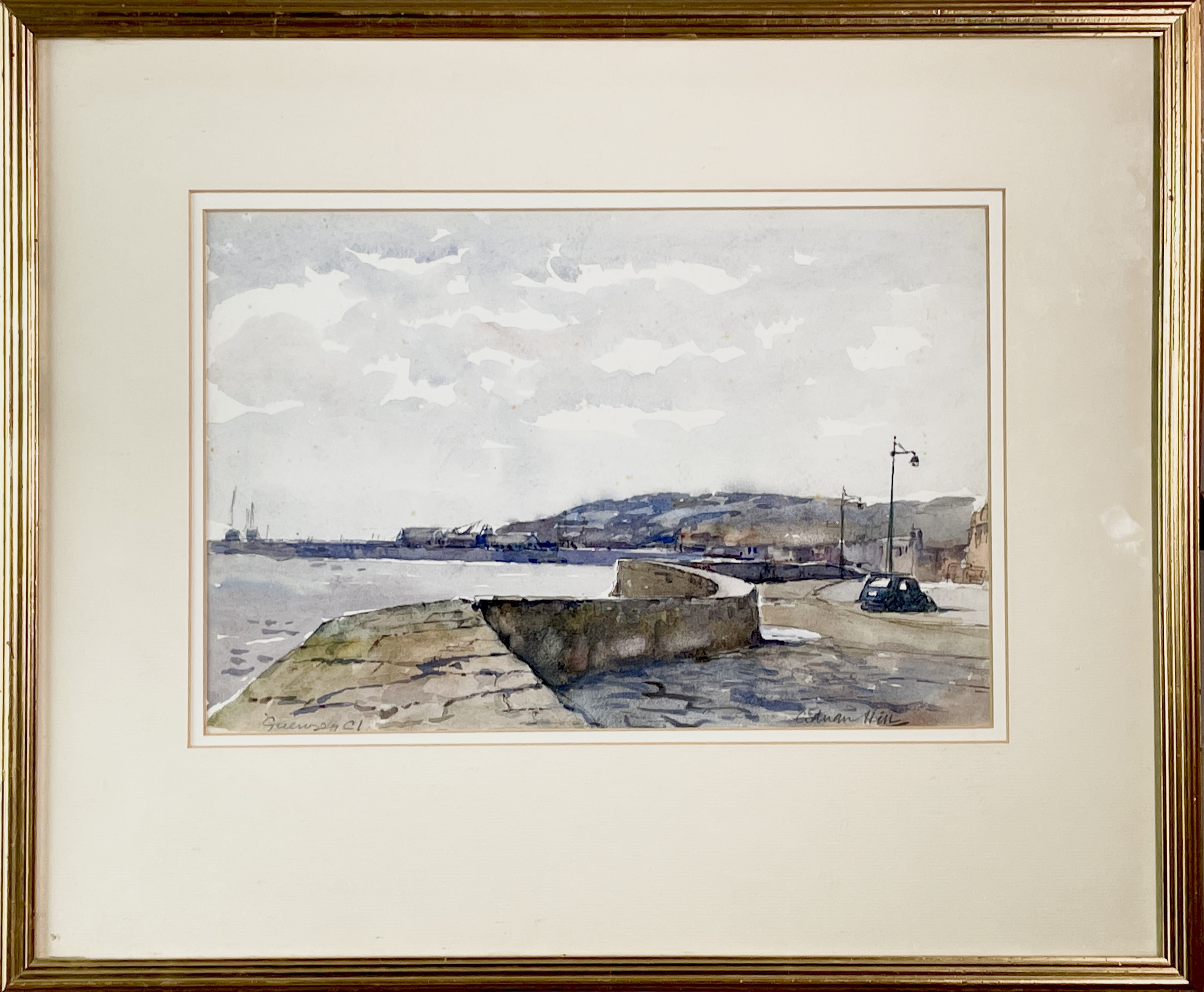 Lot 771 - Adrian HILL (1895-1977) Guernsey Watercolour