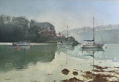 Lot 430 - Margaret MERRY (XX) Ferryman's Cottage Malpas...