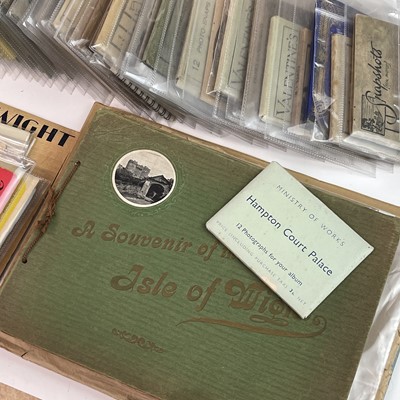 Lot 920 - Isle of Wight Postcards and ephemera. Lot...