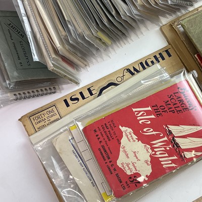 Lot 920 - Isle of Wight Postcards and ephemera. Lot...