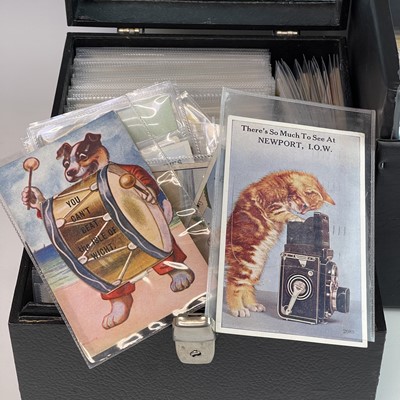 Lot 920 - Isle of Wight Postcards and ephemera. Lot...