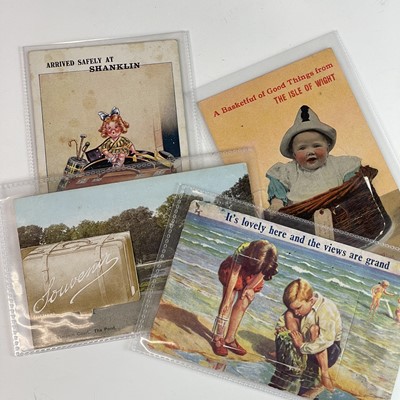 Lot 920 - Isle of Wight Postcards and ephemera. Lot...
