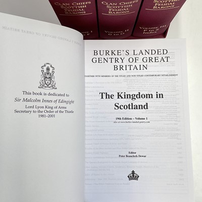 Lot 227 - 'Burke's Peerage,' 107th edition, in three...