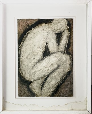 Lot 177 - John EMANUEL (1930) Figure study Mixed media...