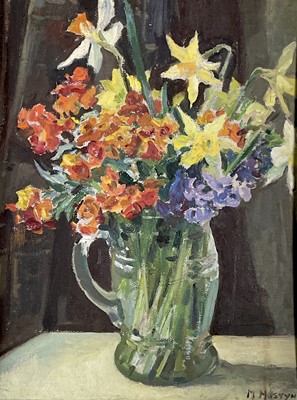 Lot 158 - Marjorie MOSTYN (1893-1979) Still life Oil on...