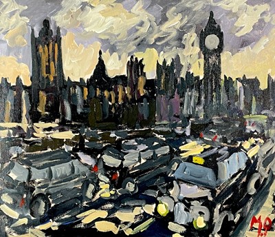 Lot 715 - Michael QUIRKE (1946) Evening, Westminster...