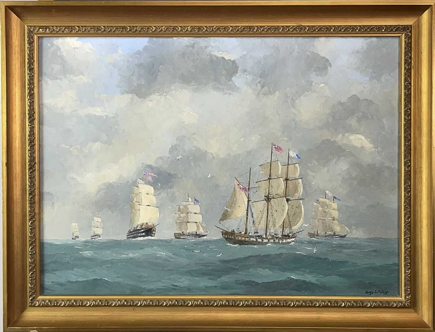 Lot 65 - Hugh E. RIDGE (1899-1976) The Fleet