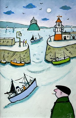 Lot 137 - Joan GILLCHREST (1918-2008) Fishing Boats at...