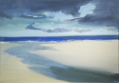 Lot 224 - John MILLER (1931-2002) Estuary Gouache...