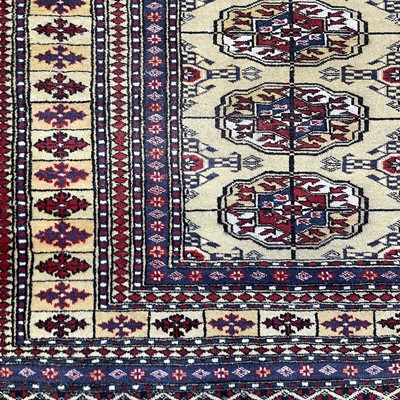 Lot 1217 - A Pakistan rug, circa 1930's, with nine rows...