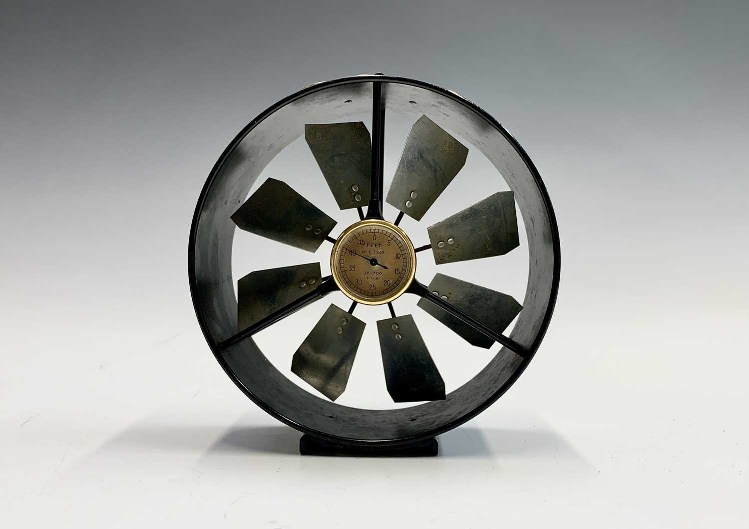 Lot 69 - An anemometer by Negretti and Zambra, with...