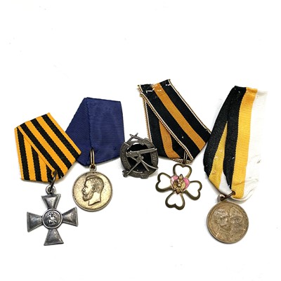 Lot 215 - Imperial Russia WWI Medals - 4 Medals....