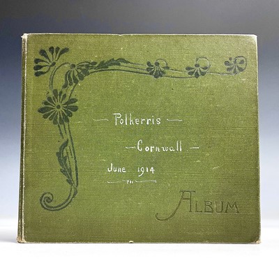 Lot 918 - Photograph Album - Cornwall Interest. A small...