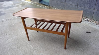 Lot 17 - 20th Century Coffee Table with shelf under,...