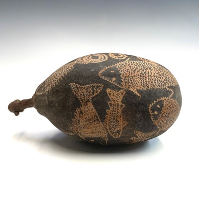 Lot 154 - An Australian Aboriginal carved boab nut the...