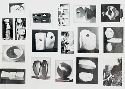 Lot 122 - Two printers photographic proof sheets of...