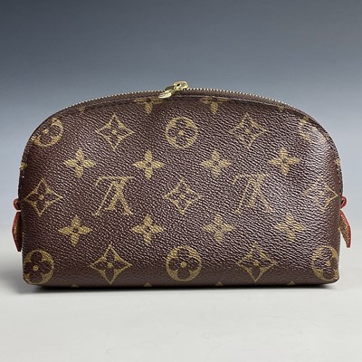 Lot 1007 - A Louis Vuitton cosmetics bag, width 20cm,...